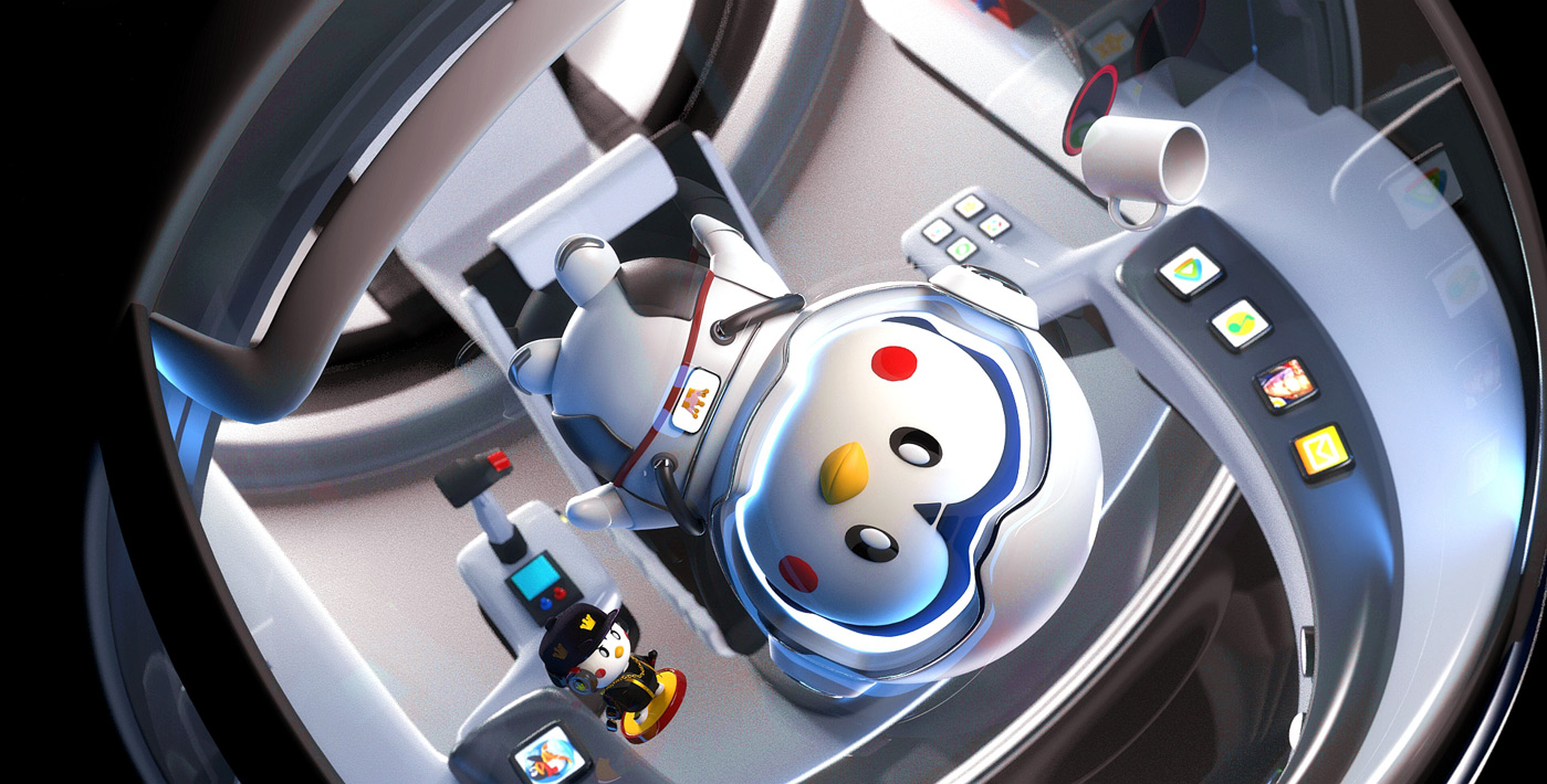 騰訊王卡吉祥物設計-016