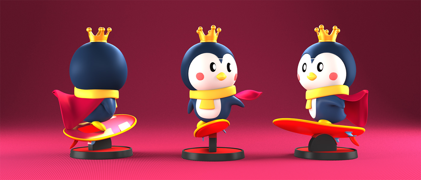 騰訊王卡吉祥物設計-008